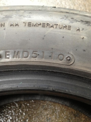 ขายยางNitto Neogen 195-55-15 ปลายปี10  1ชุด