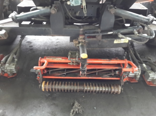 ขาย รถตัดหญ้านั่งขับ 4 ล้อ JACOBSEN 5 แก็งค์ มือสองญี่ปุ่น