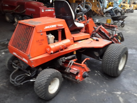 ขาย รถตัดหญ้านั่งขับ 4 ล้อ JACOBSEN 5 แก็งค์ มือสองญี่ปุ่น