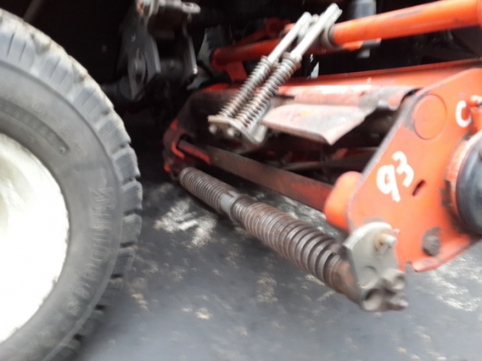 ขาย รถตัดหญ้านั่งขับ 4 ล้อ JACOBSEN 5 แก็งค์ มือสองญี่ปุ่น