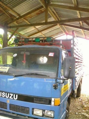 ***ขายแล้วครับขอบคุณ Truck2hand ขาย6ล้อช่วงยาว ISUZU 115 JAANPR59PL ห้างแท้ปี34 เครื่องเดิม4BD1 115HP แรงดีไม่หลวม เกียร์ROCKY ช่วงล่างใหญ่Fหน้า-หลัง คัสซีสวยไม่ผุไม่ดาม วางเหล็กเสริมบนแข็งแรง กระบะคอกไม้ยาว5ม.สภาพดี ไม่ผุไม่หัก หัวบางภายในดีคอนโซลครบ แปล