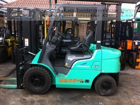 ขาย รถโฟล์คลิฟท์ MITSUBISHI รุ่น FG25D (GRENDIA )รุ่นใหม่ล่าสุดใช้งานมาเพียง 420 ชม.