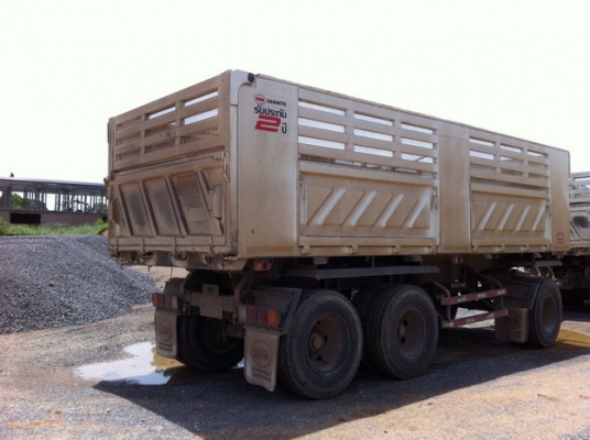 ***ขายแล้วครับขอบคุณ Truck2handขาย***ดาวน์ เปลี่ยนสัญญา*** 10ล้อพ่วงแม่-ลูกดั๊ม แม่ HINO SERIE500  344HP ปี55 สภาพสวยเครื่องเดิมเกียร์เดิม ช่วงล่างแน่นคัสซีสวยไม่มีช้ำ ไมล์13x,xxx ใช้งานน้อย กระบะดั๊มเหล็กสามมิตรลอนเฉียง สภาพสวย เดิมๆไม่เคยชนหัวบางเดิมภาย