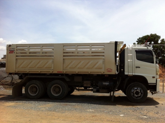 ***ขายแล้วครับขอบคุณ Truck2handขาย***ดาวน์ เปลี่ยนสัญญา*** 10ล้อพ่วงแม่-ลูกดั๊ม แม่ HINO SERIE500  344HP ปี55 สภาพสวยเครื่องเดิมเกียร์เดิม ช่วงล่างแน่นคัสซีสวยไม่มีช้ำ ไมล์13x,xxx ใช้งานน้อย กระบะดั๊มเหล็กสามมิตรลอนเฉียง สภาพสวย เดิมๆไม่เคยชนหัวบางเดิมภาย