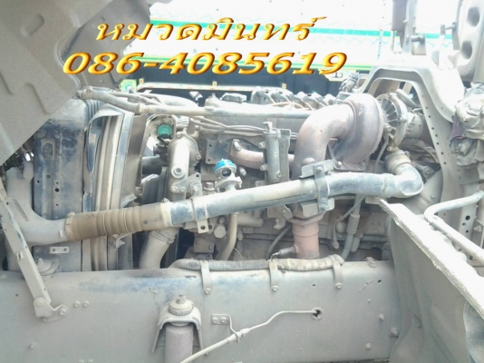 Deca 270 ;างเครื่อง 320 NGV 100 \% ดั้มพ์ พ่วงหาง 3 เพลา ลงเล่มเรียบร้อย ยาง 90 \% พร้อมใช้ / หมวดมินทร์ 086-4085619