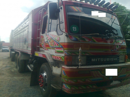 MITSUBISHI MMTFN527M ETC 225 แรงม้า 2 เพลา ดัมพ์ มีระบบลากจูง