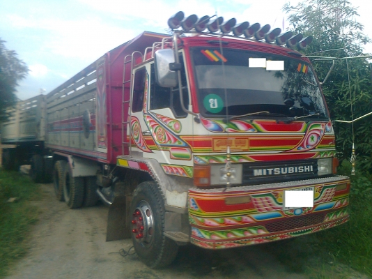 MITSUBISHI MMTFN527M ETC 225 แรงม้า 2 เพลา ดัมพ์ มีระบบลากจูง