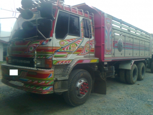 MITSUBISHI MMTFN527M ETC 225 แรงม้า 2 เพลา ดัมพ์ มีระบบลากจูง