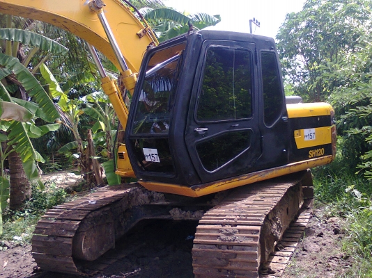 ขายแมกโค SUMITOMO SH 120 รถนอกไม่เคยใช้งานเมื่องไทย เอกสารอินวอย ไฟฟ้าครบสวย