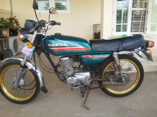 ขาย honda jx110 ทะเบียนเต็มโอนครับ 22000 ครับ