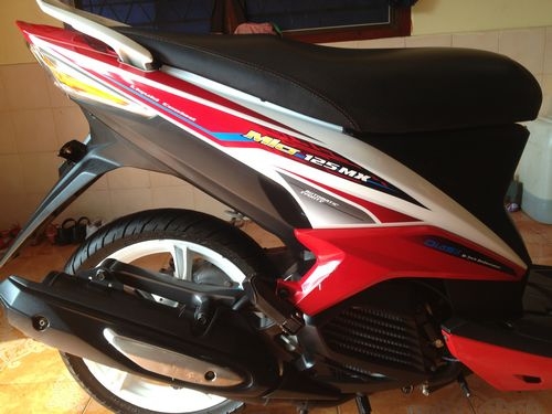 MIO125MXตัวท็อปล้อแม็กแท้ศูนย์รถปี2012วิ่ง2XXXโลสวยกริ้บๆ