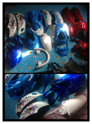 *-* ขายชุดสีFINO &amp; อะไหล่เดิมนิดหน่อย *-*