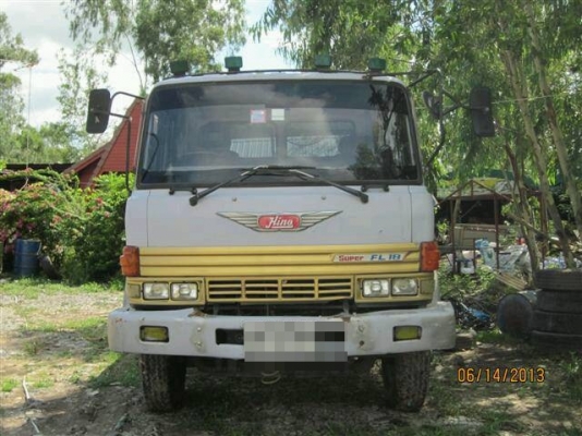 HINO F18 รถสิบล้อท้ายลาด หัวเดิม เครื่องเดิม ค่ะ