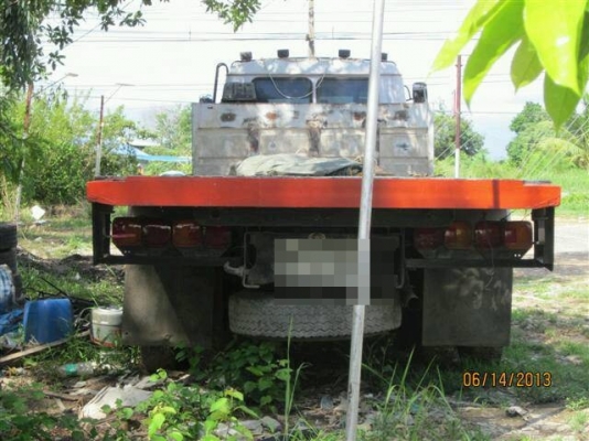 HINO F18 รถสิบล้อท้ายลาด หัวเดิม เครื่องเดิม ค่ะ