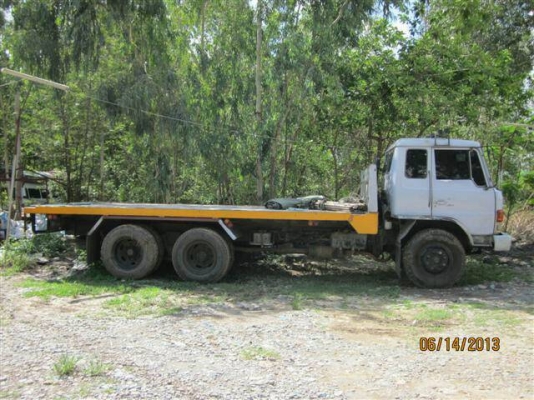 HINO F18 รถสิบล้อท้ายลาด หัวเดิม เครื่องเดิม ค่ะ