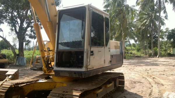Komatsu PC120-5 เครื่องคอมมอลเรียลบูมพิเศษ เก่านอก ไฟฟ้าครบ  เอกสาร Inv ใบ 70 เซ็นต์