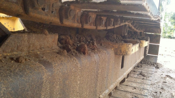 Komatsu PC120-5 เครื่องคอมมอลเรียลบูมพิเศษ เก่านอก ไฟฟ้าครบ  เอกสาร Inv ใบ 70 เซ็นต์