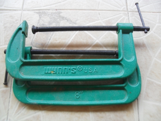 ปากกาจับชิ้นงาน C-CLAMP  8''  USA