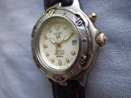 +++++ SEIKO AGS KINETIC ไททาเนียมดำน้ำ 200 ม. +++++ +++++ SEIKO AGS KINETIC ไททาเนียมดำน้ำ 200 ม. +++++