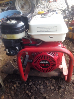 เครื่องปั่นไฟ3 KW.พร้อมเครื่องยนต์HONDAใหม่ขนาด9 แรงม้า ติดกับเครื่องยนต์แบบต่อชนกันแกน