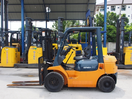 ขายด่วน TOYOTA 7fg20 เสา3เมตร สนใจติดต่อ 083-062-0223