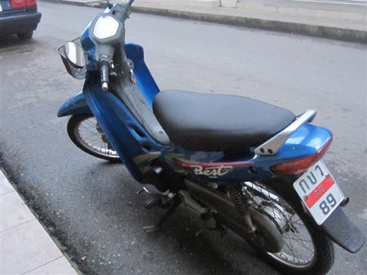 ขาย suzuki best 110cc รถแม่บ้านใช้จริงๆ เดิมๆ สตาร์ทมือ ขาย 9500 (ส่งฟรี) ต่อรองได้ครับ