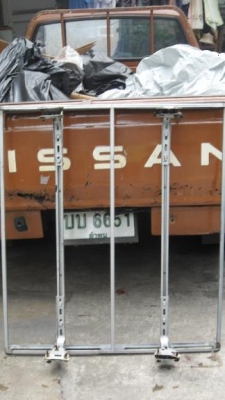 ขายกระทะเหล็ก 14  6 รู แร็กหลังคา