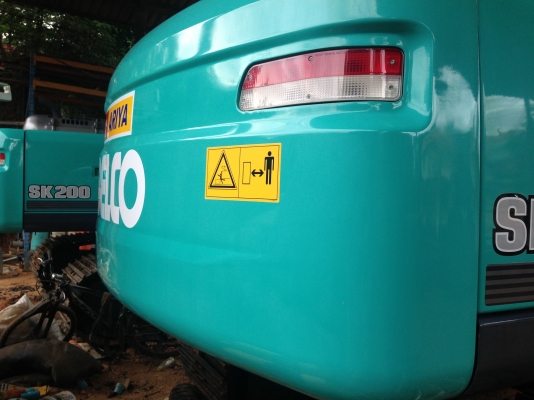 รถแบ็คโค KOBELCO MARK8 SUPER X SK200 YN-12