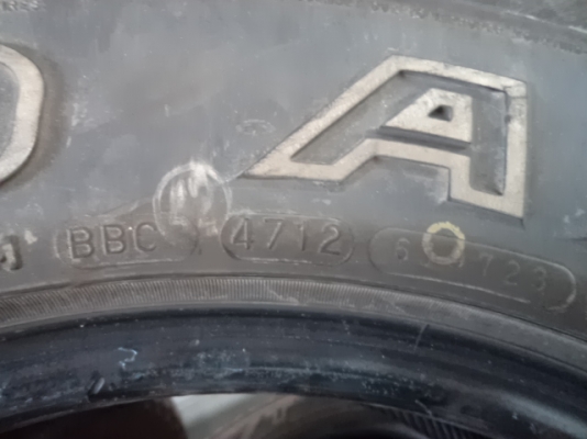 ยาง MIXXIS 700 BRAVO A/T ขนาด 245/70/16 ปีที่ผลิต 2012 ยาง MIXXIS 700 BRAVO A/T ขนาด 245/70/16 ปีที่ผลิต 2012