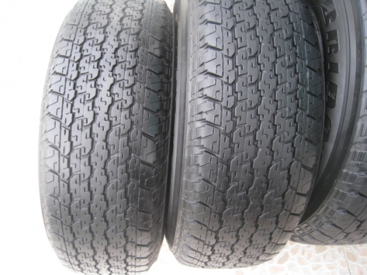 ขายล้อแม็ก Toyota Vigo 15"x7" et30 6รู139 + ยางปี4310  (081-3747940)