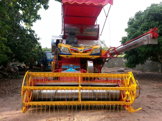 รถเกี่ยวข้าว เกษตรพัฒนา จ้าวช้างไวไฟ