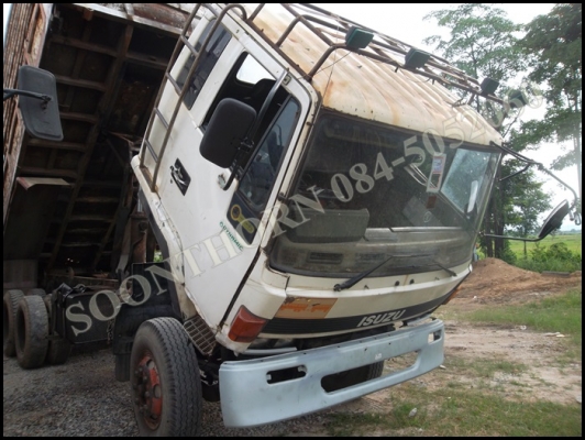 ขายด่วน รถบรรทุก 10 ล้อ ISUZU ROCKY 195 แรง /2 เพลา สโลว์ กระบะดั้ม รถพร้อมใช้ ราคาสุดคุ้ม