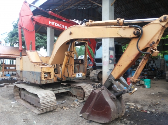 ขายรถแบ็คโฮ ขุด-ดัน KOMATSU 10 HT ( pc 60 ) รถเก่านอกมีเอกสารแจ้งจำหน่าย