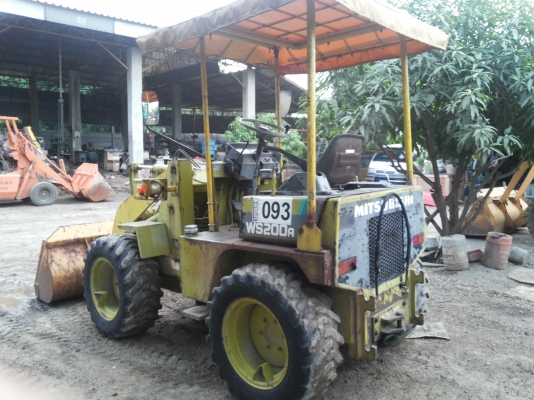 ขายรถตัก LOADER MITSUBISHI รุ่น WS200A ขายรถตัก LOADER MITSUBISHI รุ่น WS200A