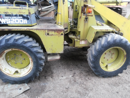 ขายรถตัก LOADER MITSUBISHI รุ่น WS200A ขายรถตัก LOADER MITSUBISHI รุ่น WS200A