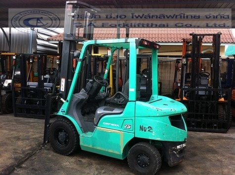 ขาย รถโฟล์คลิฟท์ MITSUBISHI รุ่น FD25 (GRENDIA )