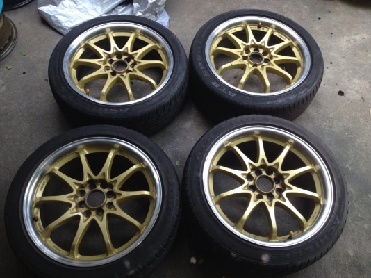 CE28 ขอบ17 4/100 พร้อมยางเบิกไหม่ ขายถูกๆ 11000.-