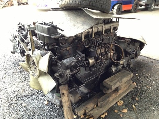 ขายเครื่อง Nissan PD6 พร้อมเกียร์สองดาว ไม่มีเทอร์โบ 90,000