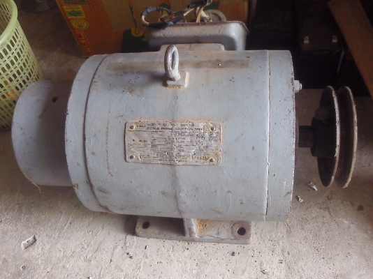 ลดราคามอเตอร์ TOSHIBA  3 แรง  220 V. ไฟบ้านได้เลย สภาพพร้อมใช้ เสียงเงียบ แรงดี