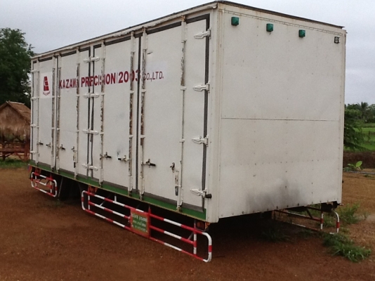 ตู้ 6ล้อ ประตู 10บาน 6.70 เมตร (เดิมใส่ HINO S500)