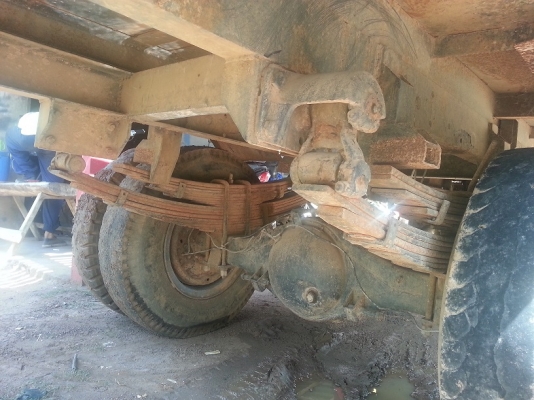 ขายอีแต๋น 6 ล้อ 11 แรงโครงใหญ่แชสซีหน้า 5 หน้า-หลัง 110 สโลว์กลางใหญ่