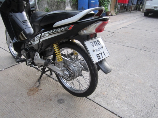 ยังไงก็ขาย wave125i ไฟเลี้ยวบังลมปี53ท่อดำ รถบ้าน ชุดโอนครบ