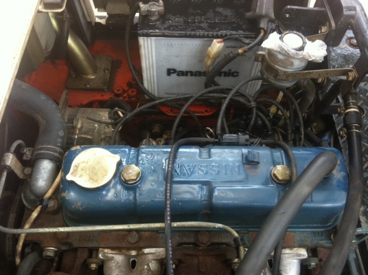 ขายฟอร์คลิฟต์ NISSAN PH02 , เกียร์ MT , เสา  4 M  ขอบคุณมากครับ พี่พรเทพ สมุทรปราการ