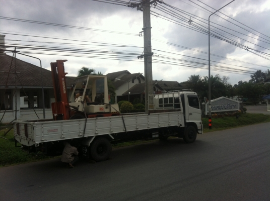 ขายฟอร์คลิฟต์ NISSAN PH02 , เกียร์ MT , เสา  4 M  ขอบคุณมากครับ พี่พรเทพ สมุทรปราการ