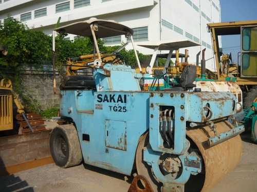 รถบด Sakai TG25 รถเก่านอก นำเข้าจาญี่ปุ่น สภาพเดิมๆ ไม่เคยผ่านการใช้งานในไทย รถบด Sakai TG25 รถเก่านอก นำเข้าจาญี่ปุ่น สภาพเดิมๆ ไม่เคยผ่านการใช้งานในไทย