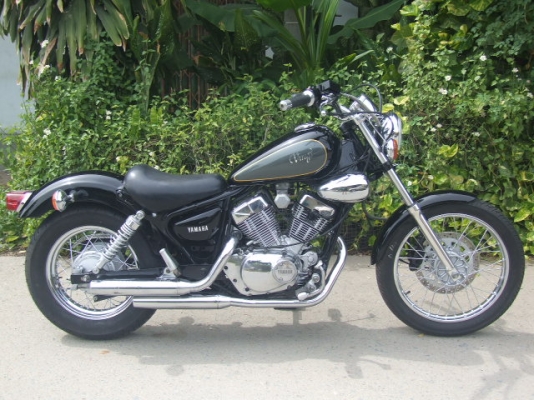 VIRAGO 250 ปี95 ประกอบใหม่ เก็บงานแล้ว เครื่องดี สีสวย 47,000-