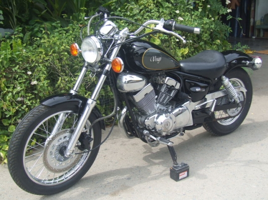 VIRAGO 250 ปี95 ประกอบใหม่ เก็บงานแล้ว เครื่องดี สีสวย 47,000-