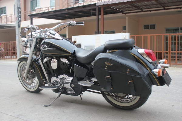 ขายครับ HONDA Shadow 750 cc. Classic ล้อแต่งฮาเล่ย์ กระเป๋าพร้อม
