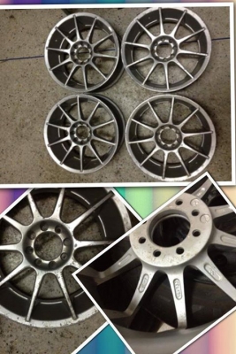 เเม็กมือสอง Enkei RF-1 ขอบ15 4/100 กว้าง7ออฟ38