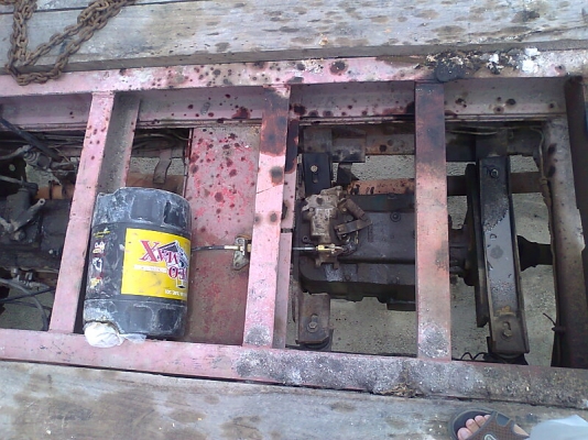 ขาย..สิบล้อเทลเล่อร์ HINO KT920 เครื่อง HINO HO7C บรรทุกรถแบคโฮ CAT 320 ได้ดี มีทะเบียนครบ.